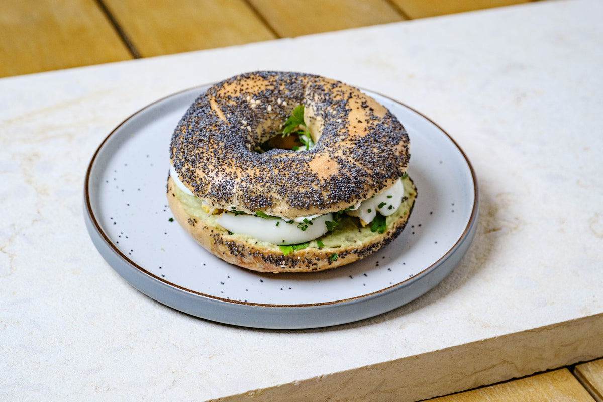 Savoury Stacked Bagel